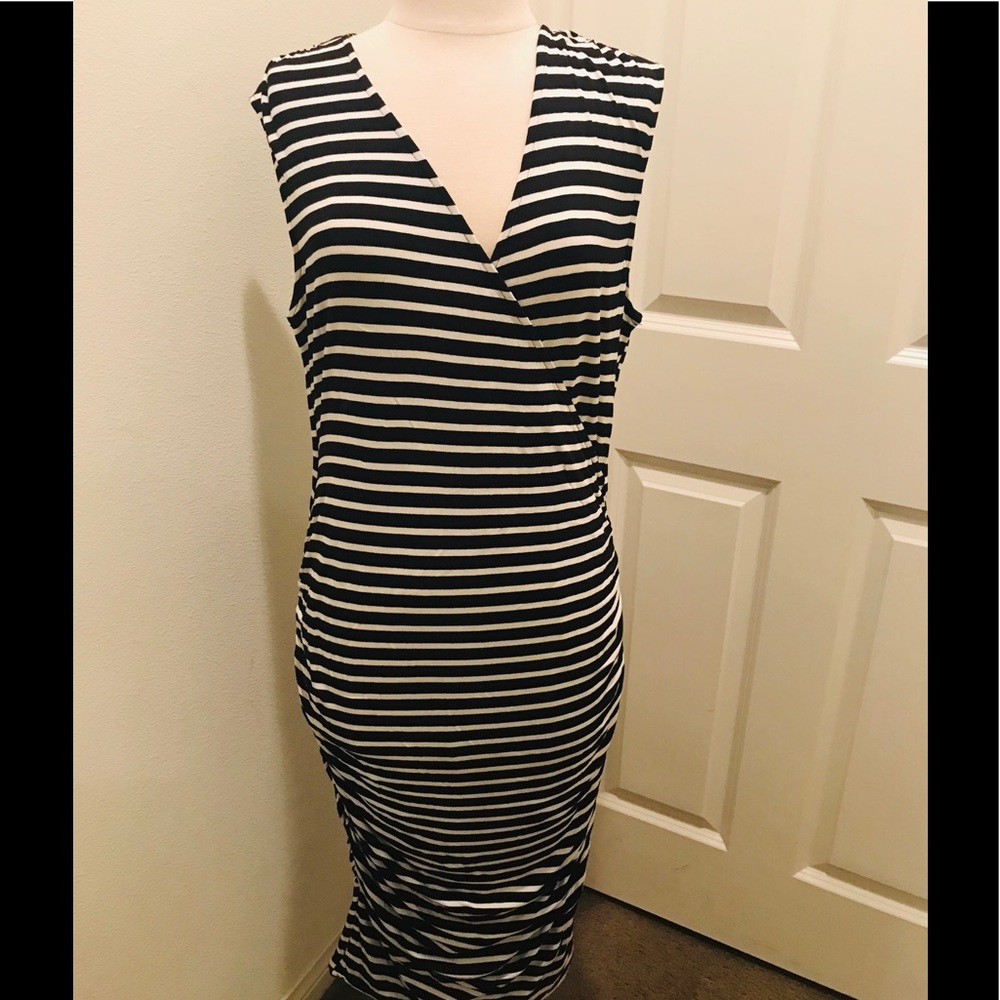 NWOT Mossimo Striped Black & White Dress